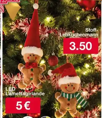 Woolworth Stoff- Lebkuchenmann Angebot