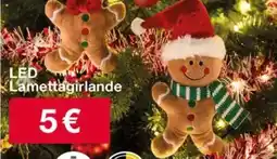 Woolworth LED Lamettagirlande Angebot