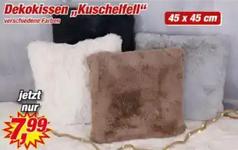Posten Börse Dekokissen Kuschelfell Angebot