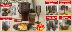 Posten Börse Party Kunststoff-Geschirr Angebot