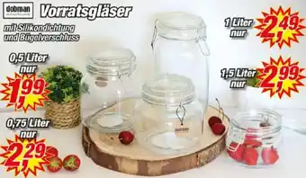 Posten Börse dobman Vorratsgläser Angebot