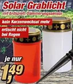 Posten Börse Solar Grablicht Angebot