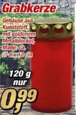 Posten Börse Grabkerze Angebot