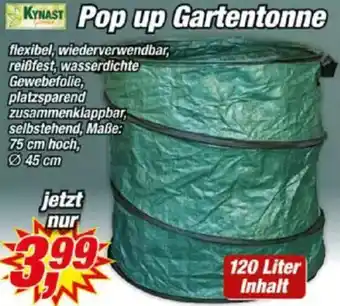 Posten Börse KYNAST Pop up Gartentonne Angebot
