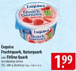 Famila Nord Ost Exquisa Fruchtquark, Naturquark oder Fitline Quark Angebot