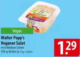 Famila Nord Ost Walter Popp's Veganer Salat Angebot