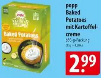 Famila Nord Ost popp Baked Potatoes mit Kartoffelcreme Angebot
