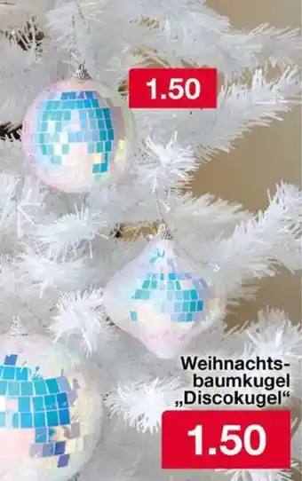 Woolworth Weihnachtsbaumkugel ,,Discokugel" Angebot