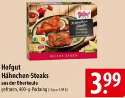 Famila Nord Ost Hofgut Hähnchen-Steaks aus der Oberkeule Angebot