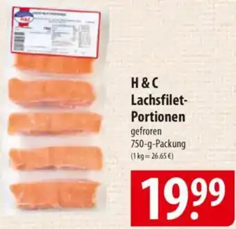 Famila Nord Ost H&C Lachsfilet Portionen Angebot