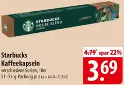 Famila Nord Ost Starbucks Kaffeekapseln Angebot