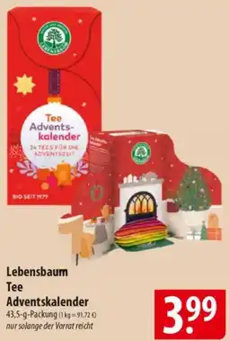Famila Nord Ost Lebensbaum Tee Adventskalender Angebot