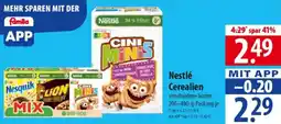 Famila Nord Ost Nestlé Cerealien Angebot