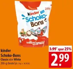 Famila Nord Ost kinder Schoko-Bons Classic oder White Angebot