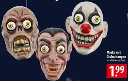 Famila Nord Ost Maske mit Glubschaugen Angebot