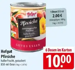 Famila Nord Ost Hofgut Pfirsiche Angebot
