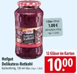 Famila Nord Ost Hofgut Delikatess-Rotkohl Angebot