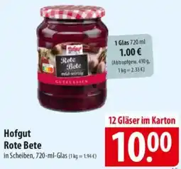 Famila Nord Ost Hofgut Rote Bete Angebot