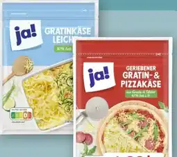 REWE ja! Gratin- & Pizzakäse Angebot