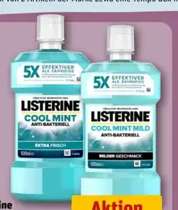 REWE Listerine Mundspülung Cool Mint Angebot