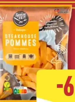 Aldi Nord Speise Zeit Steakhouse-Pommes Vegan Angebot