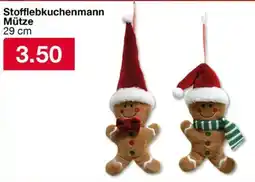 Woolworth Stofflebkuchenmann Mütze Angebot