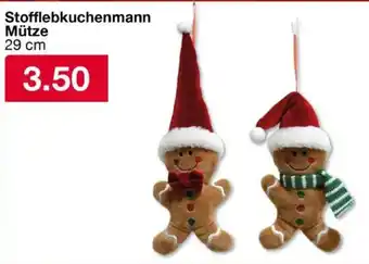 Woolworth Stofflebkuchenmann Mütze Angebot
