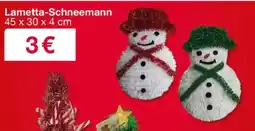 Woolworth Lametta-Schneemann Angebot