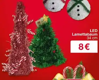 Woolworth LED Lamettabaum Angebot