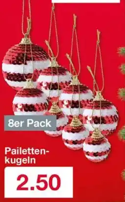 Woolworth Pailettenkugeln Angebot