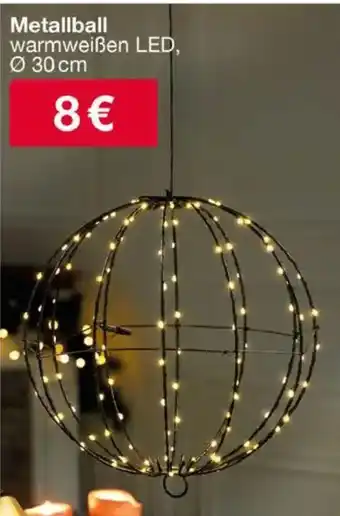 Woolworth Metallball Angebot