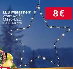 Woolworth LED Metallstern Angebot