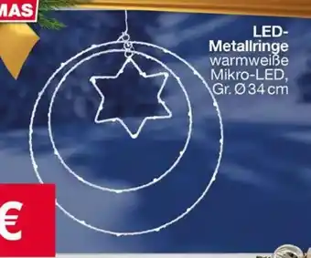 Woolworth LED- Metallringe Angebot