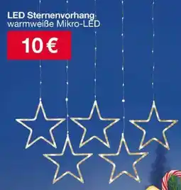 Woolworth LED Sternenvorhang Angebot