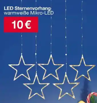 Woolworth LED Sternenvorhang Angebot