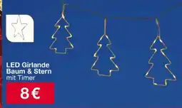 Woolworth LED Girlande Baum & Stern Angebot