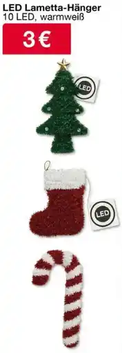 Woolworth LED Lametta-Hänger Angebot