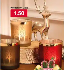 Woolworth Kerzen im Glas Angebot
