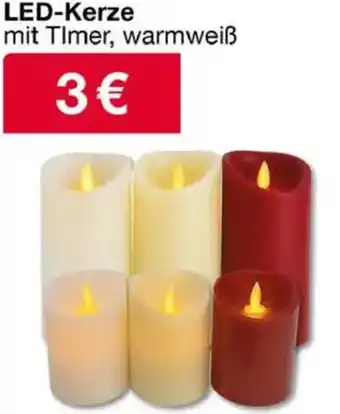 Woolworth LED-Kerze Angebot