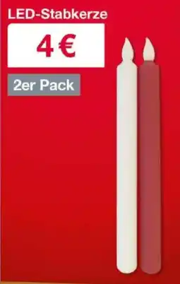 Woolworth LED-Stabkerze Angebot