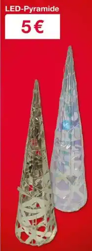 Woolworth LED-Pyramide Angebot