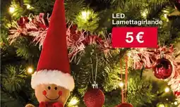 Woolworth LED Lamettagirlande Angebot