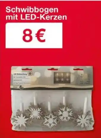 Woolworth Schwibbogen mit LED-Kerzen Angebot
