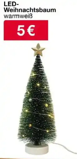 Woolworth LED- Weihnachtsbaum Angebot