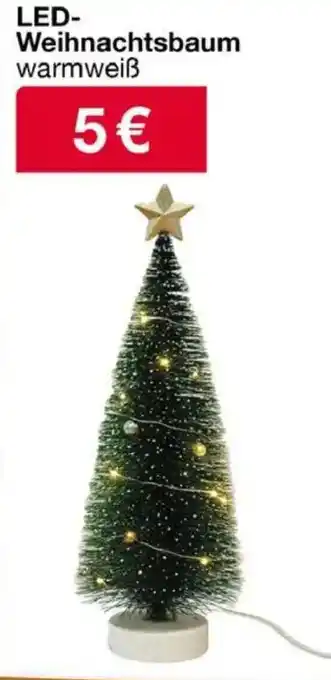 Woolworth LED- Weihnachtsbaum Angebot