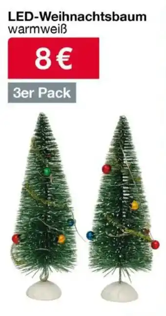 Woolworth LED-Weihnachtsbaum Angebot