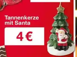 Woolworth Tannenkerze mit Santa Angebot