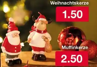 Woolworth Weihnachtskerze Angebot