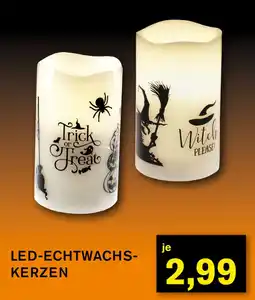 KODi LED-ECHTWACHSKERZEN Angebot