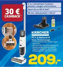 Euronics Berlet KARCHER Nass-/Trockensauger FCV 2 Natural N Angebot